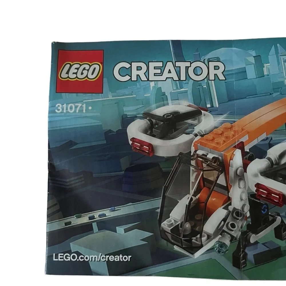 Lego Creator 31071 Drone Instruction MANUALS ONLY‎ Build Play Create Design